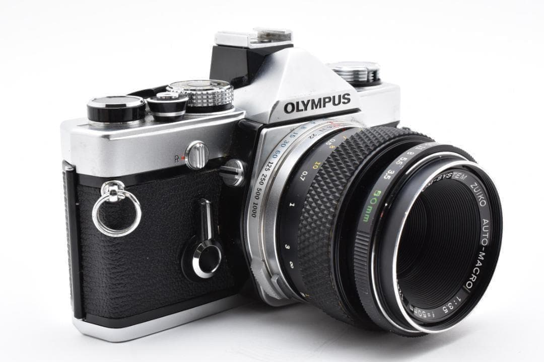■美品■ OLYMPUS OM-1＋ZUIKO AUTO₋MACROレンズ