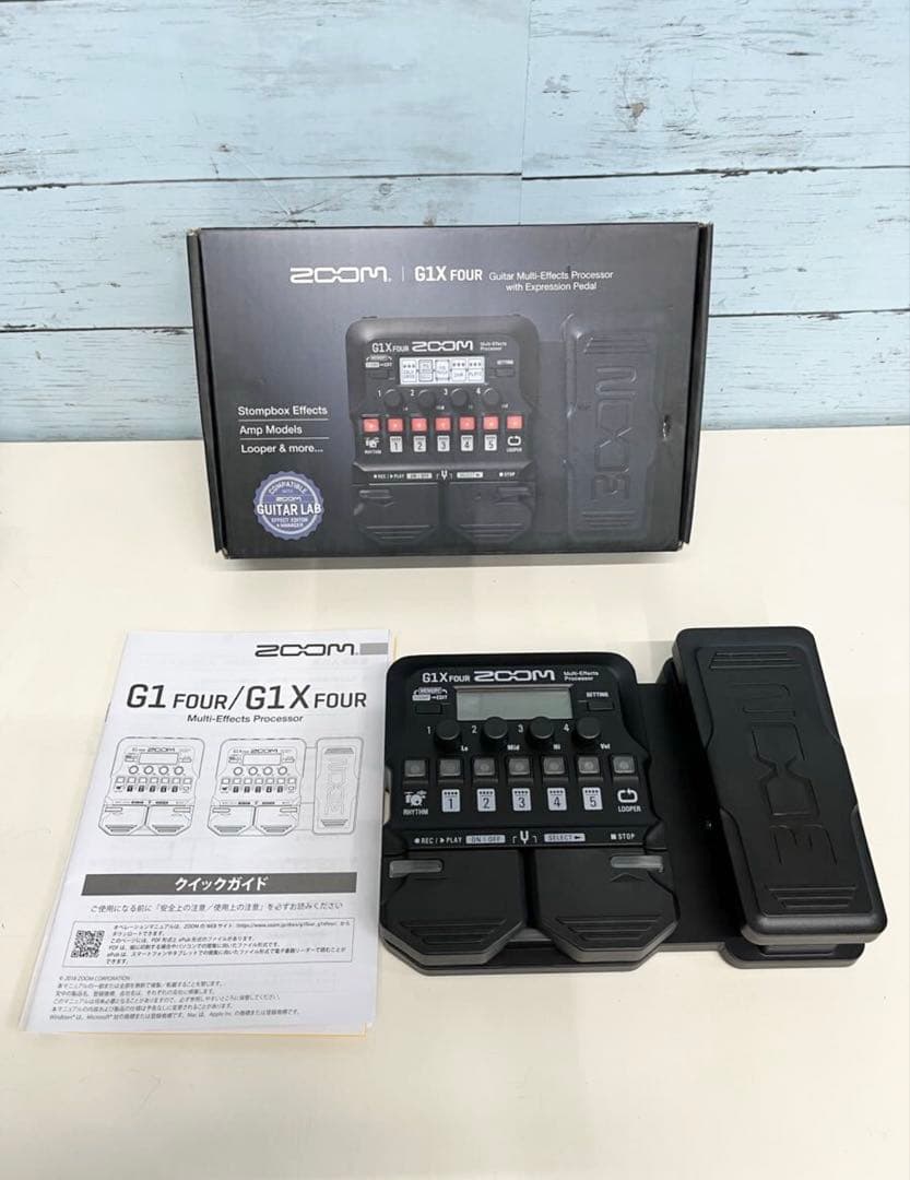 ZOOM G1X FOUR ギターエフェクター