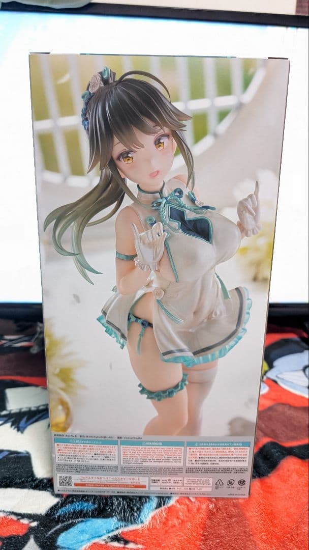 ポニーテールの女の子:チーパオPVC製完成品・1/6スケール・全高約285mm