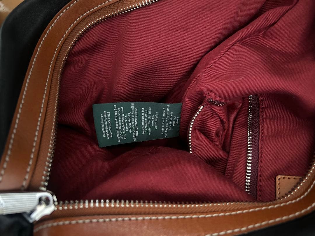 【希少】ラルフローレン ショルダーバック レザー RLL