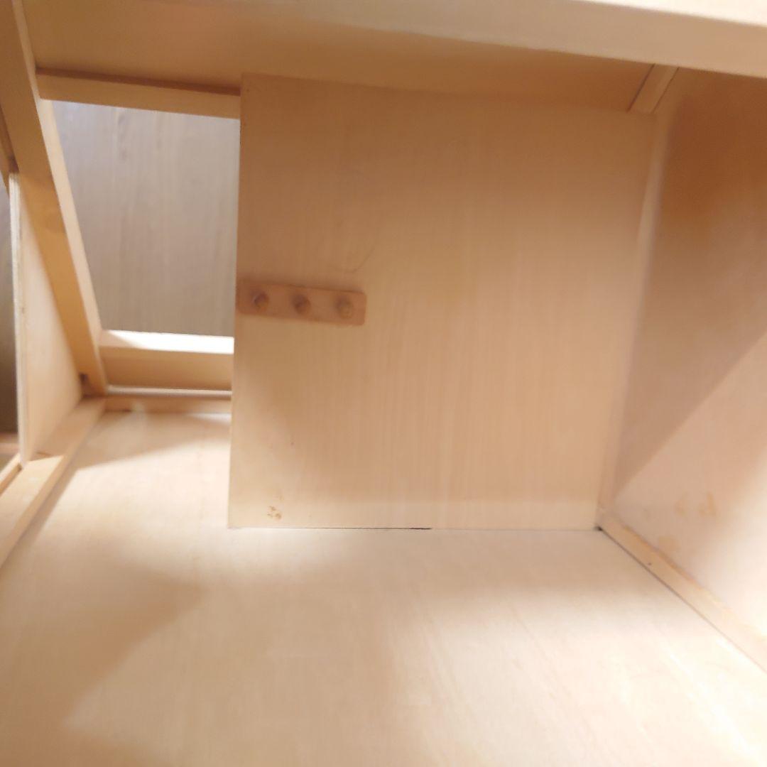 ボーネルンド　廃盤　貴重　大きな　白木のドールハウス　ボーネルンド製　　　家具