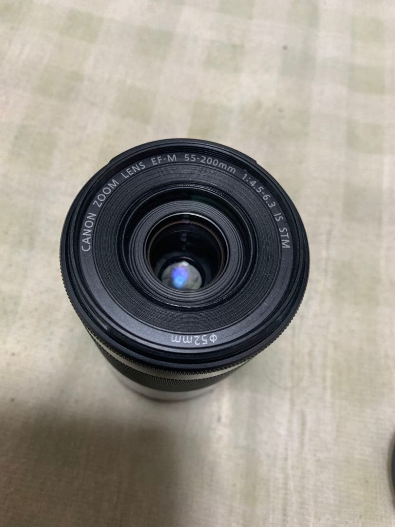 美品　Canon EF-M 55-200mm F4.5-6.3 IS STM