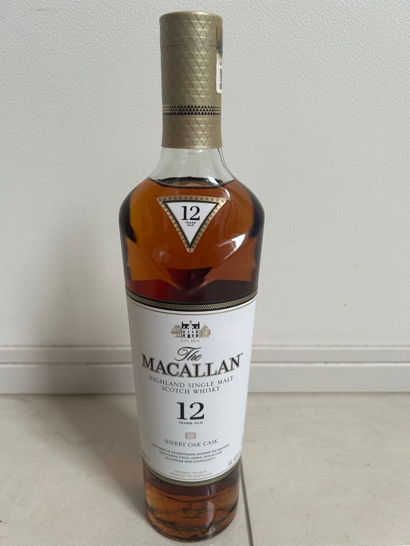 The Macallan 12年シェリーオーク 700ml 新品未開封