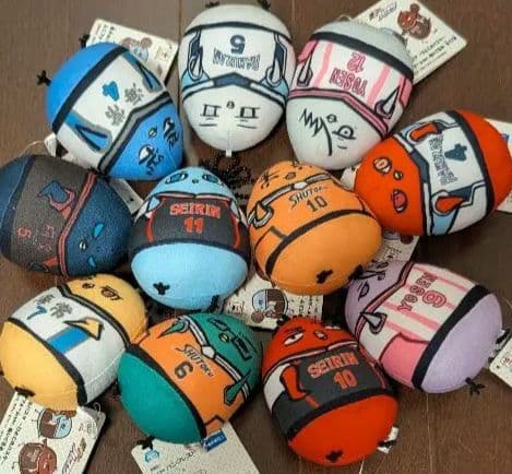 黒子のバスケひよこのバスケ　マスコットぬいぐるみ　ユニフォーム