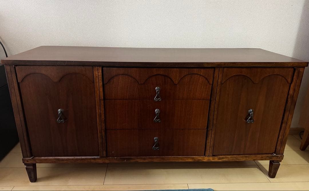 1/10まで｜米国製60s ウォルナットTVボード