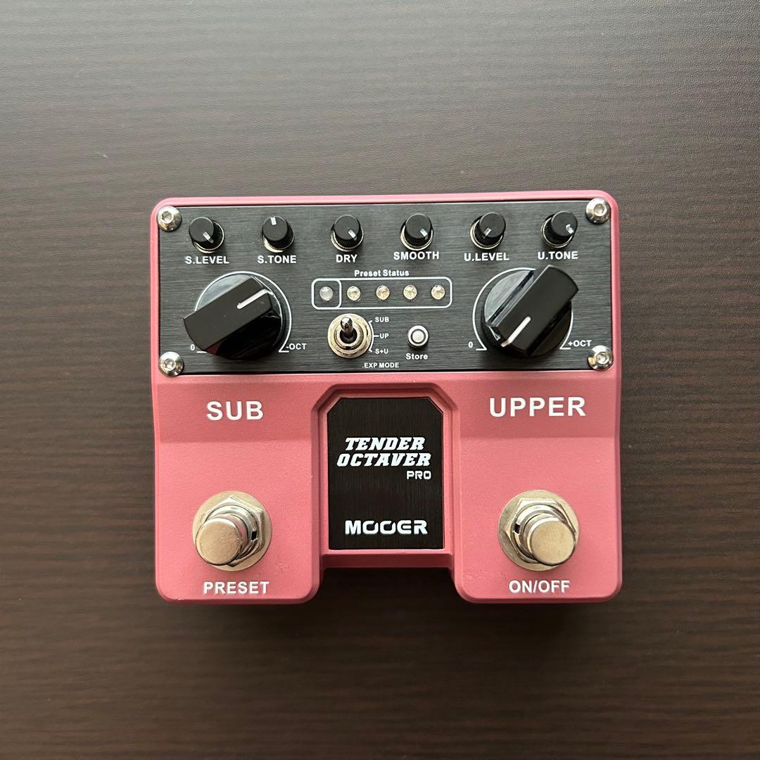 ギター Mooer Tender Octaver Pro