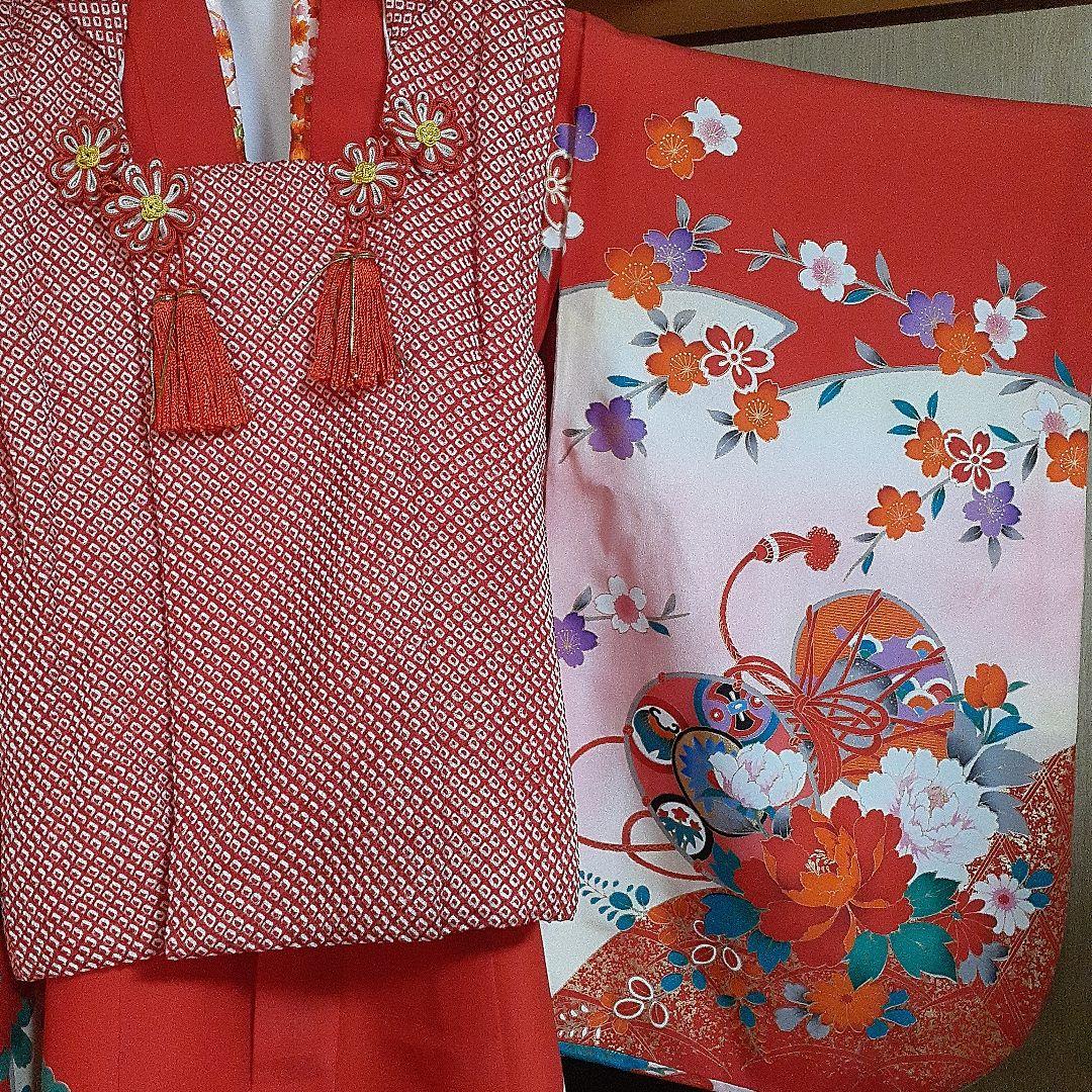 七五三用 3歳　着物　正絹