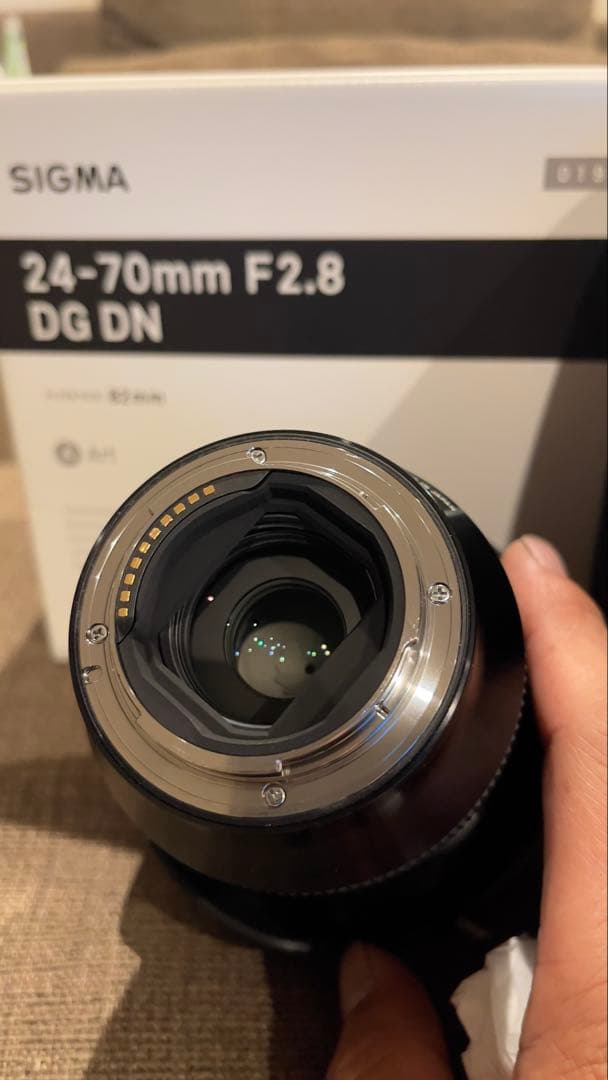 SIGMA 24-70mm F2.8 DG DN Art Eマウント　美品