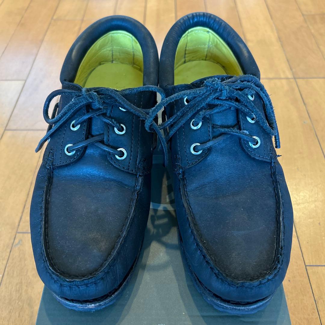 Timberland スリーアイ　黒　ヌバック