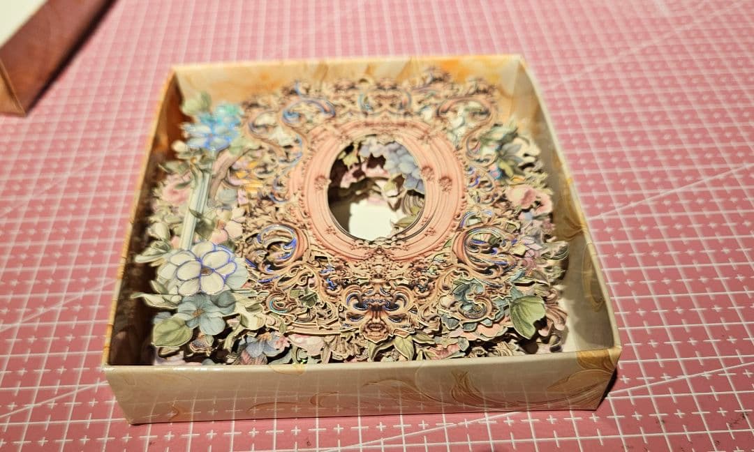 【使用済】nene様 フレーム 7箱セット コラージュ素材