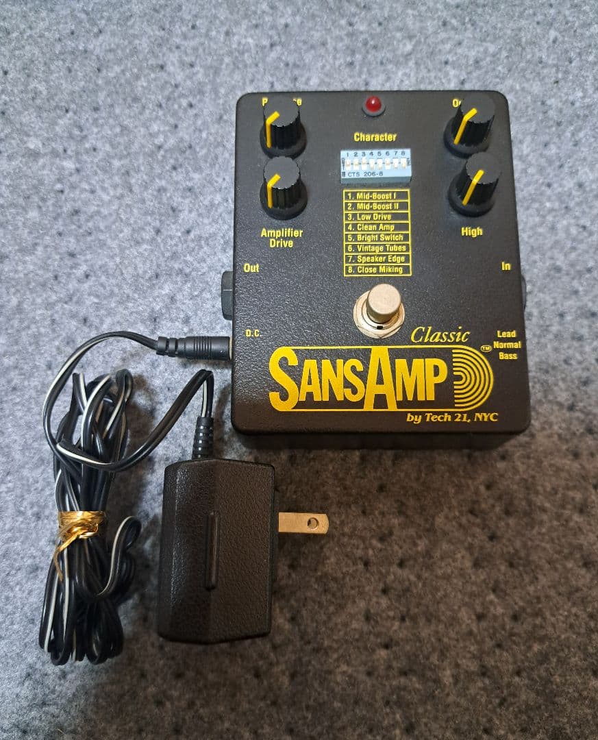 N*n様 Tech 21 SansAmp Classic ギターエフェクター
