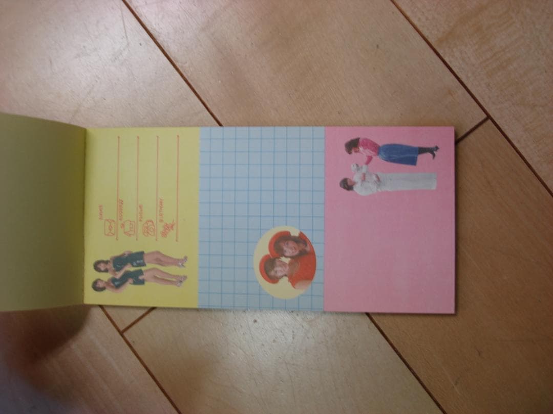 ピンクレディー　　オリジナルメモ帳コンプリートセット　1978年当時もの