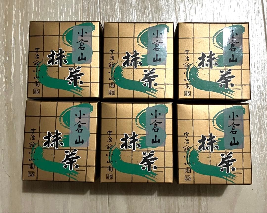 京都　宇治　山政小山園　抹茶　小倉山　30g 6点セット