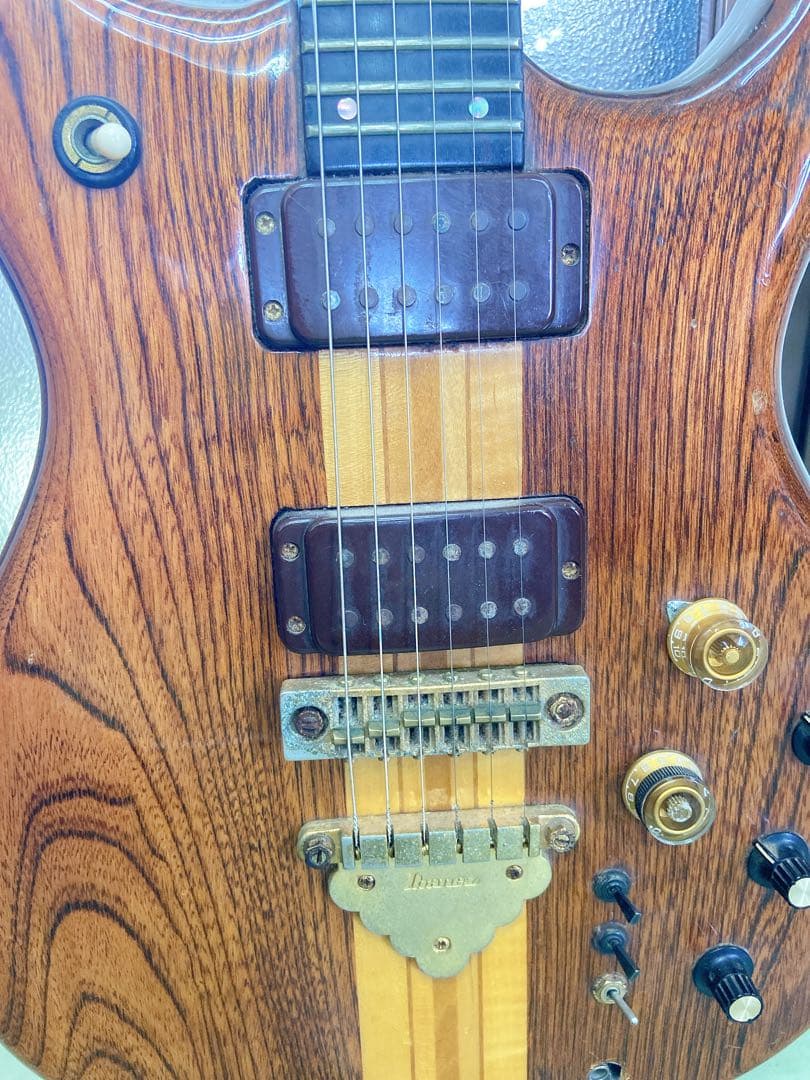 ♪ Ibanez アイバニーズ エレキギター　木目調　musician