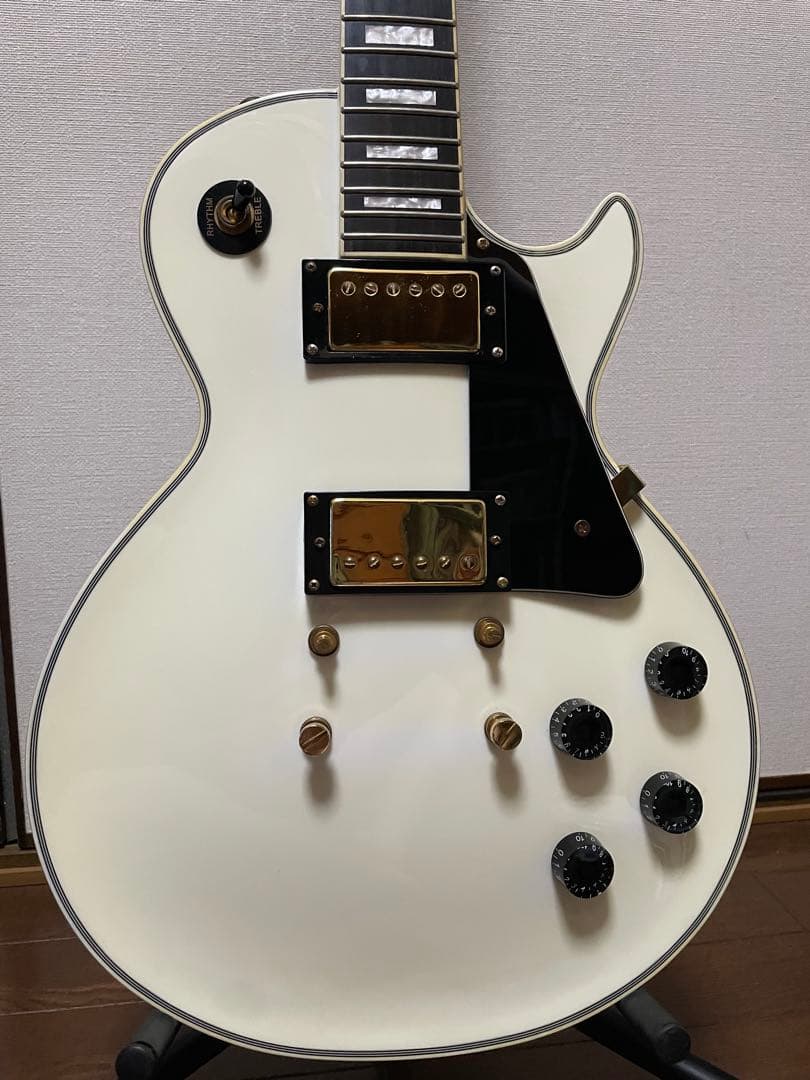 Grass Roots エレキギター　レスポール　白　型番:GC2240559