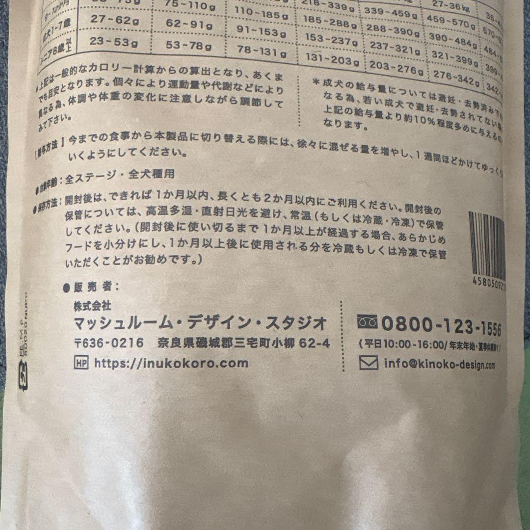 犬心　糖脂コントロール4袋　1キロ✖️4袋