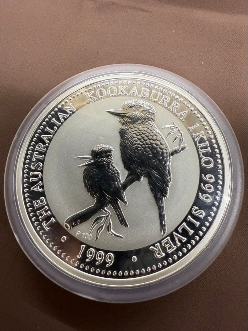 オーストラリア クッカバラ 1kg 銀貨 1999