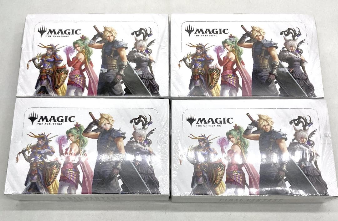 【新品】　MTGファイナルファンタジー　プレイ・ブースター　日本版　4BOX　B