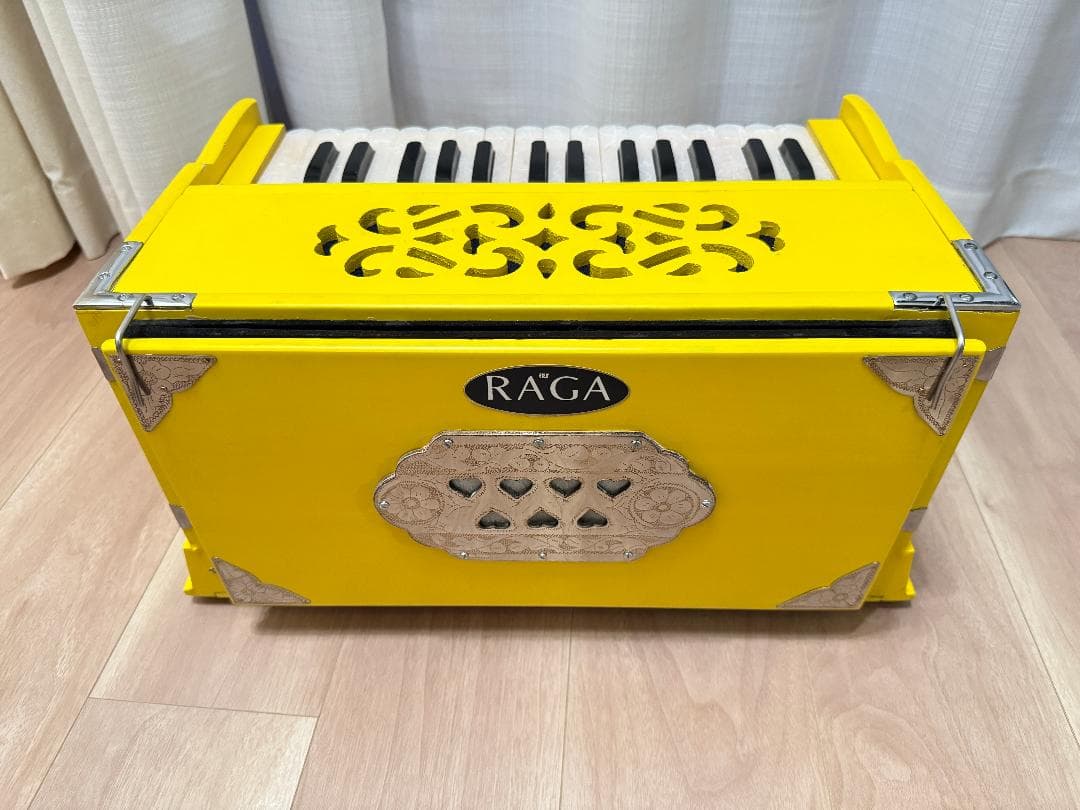 【調律済み・訳あり】 Raga ハーモニウム Yellow｜ケース付