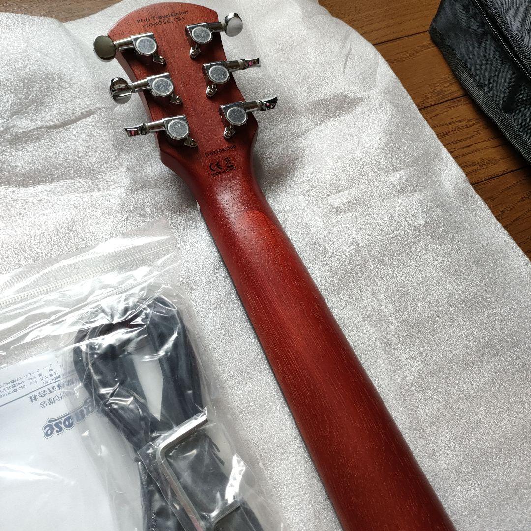 PIGNOSE PGG-200MH STBR ケース付き ピグノーズ ミニギター