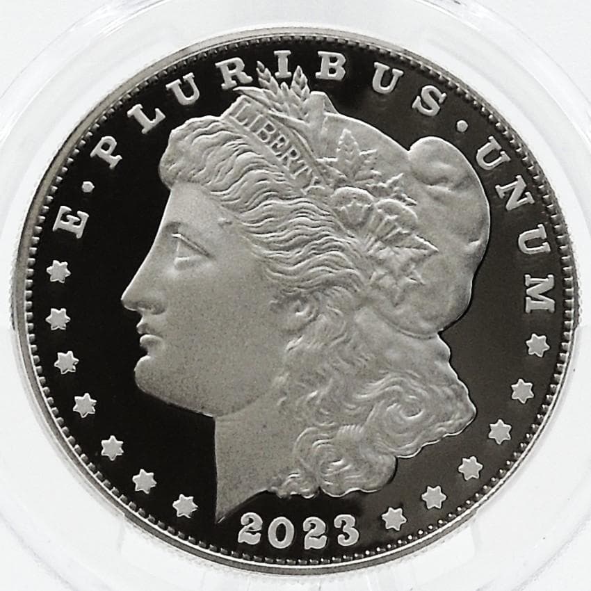★最高鑑定 PCGS PR70 DCAM モルガンダラー 2023 銀貨