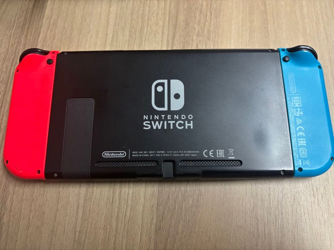 Nintendo Switch 青/赤 本体 ゲームカード付き