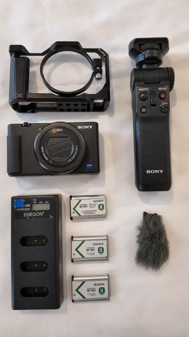 【あーーー】SONY ZV-1G グリップ付 256GB SD付