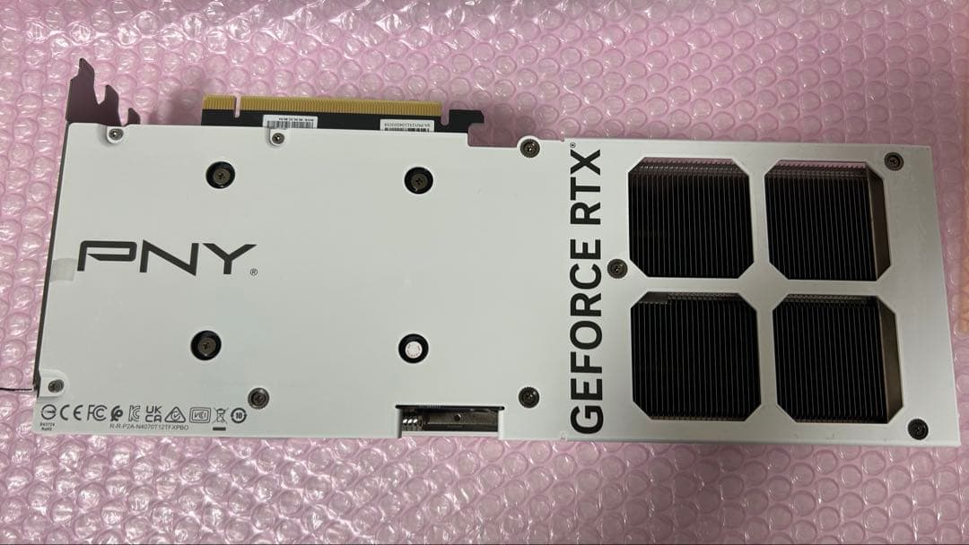 グラフィックボード・グラボ・ビデオカード PNY GEFORCE RTX 4070ti 12GB