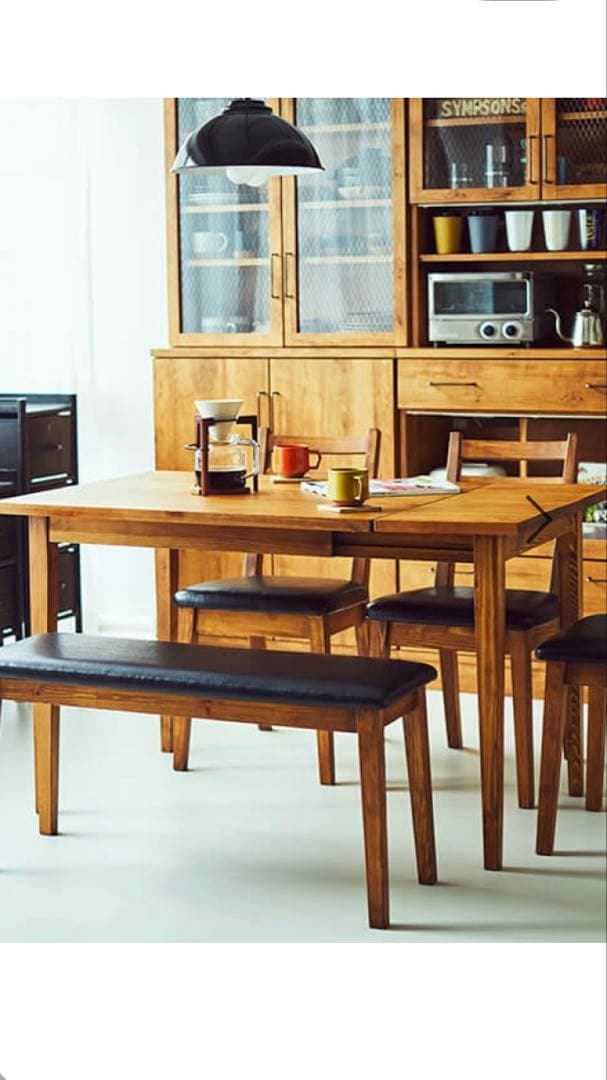 ニコアンド　ダイニングテーブル　ノワゼットシリーズ