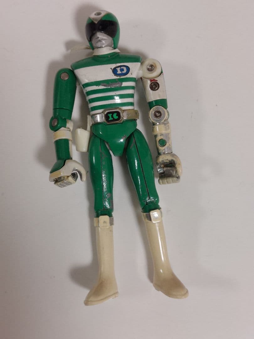 電子戦隊 デンジマン フィギュア GB-16 超合金　全5体　※ピンク右足折れ