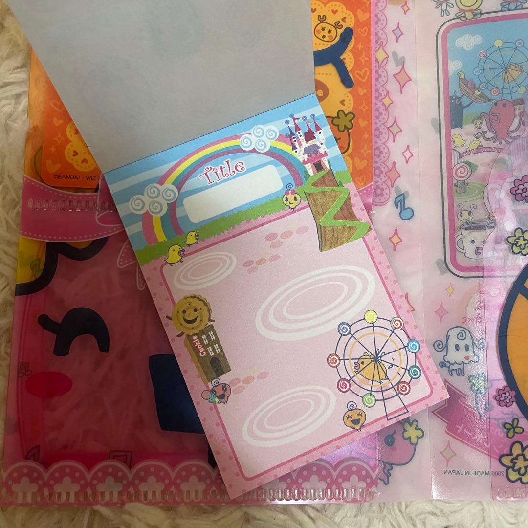 平成レトロ　たまごっち　カードファイル　メモ帳　ミニカード　レア