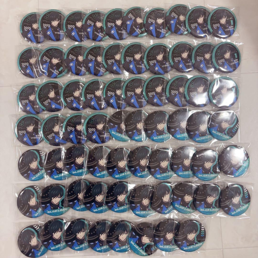 糸師凛　サイバーパンク　缶バッジ　ブルーロック