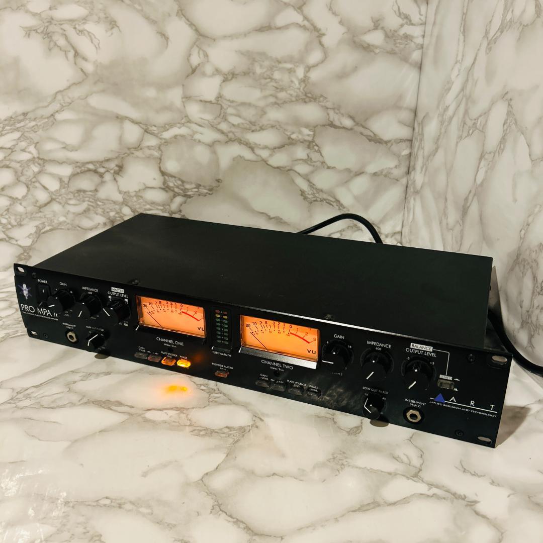 ART エーアールティー Pro MPA II 2ch 真空管マイクプリアンプ