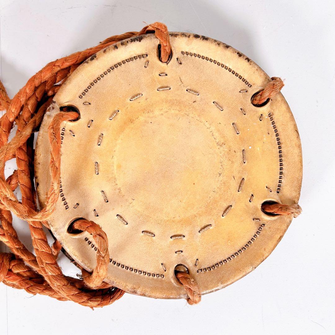 【希少】時代和楽器　蒔絵神器紋 鼓太鼓　和太鼓　小鼓　太鼓　蒔絵鼓　伝統芸能