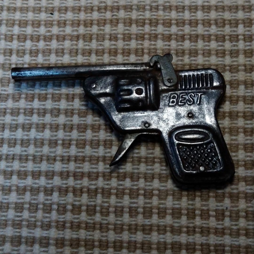 紙火薬鉄砲　ブリキのおもちゃ