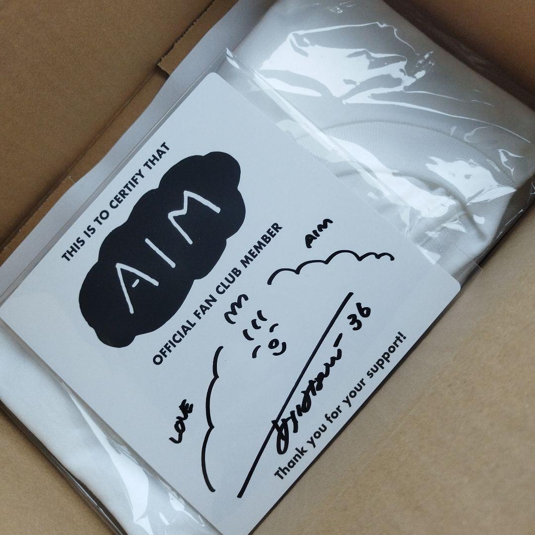 AIM あいみょん 公式ファンクラブメンバー 特典 Tシャツ ミニ色紙