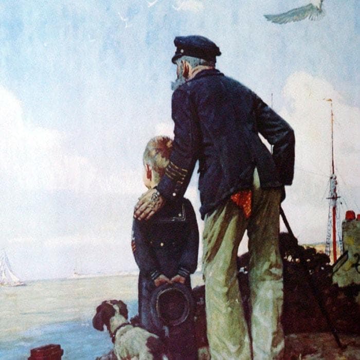 額装品/Outward/ノーマン ロックウェル/インテリア/アート/ポスター