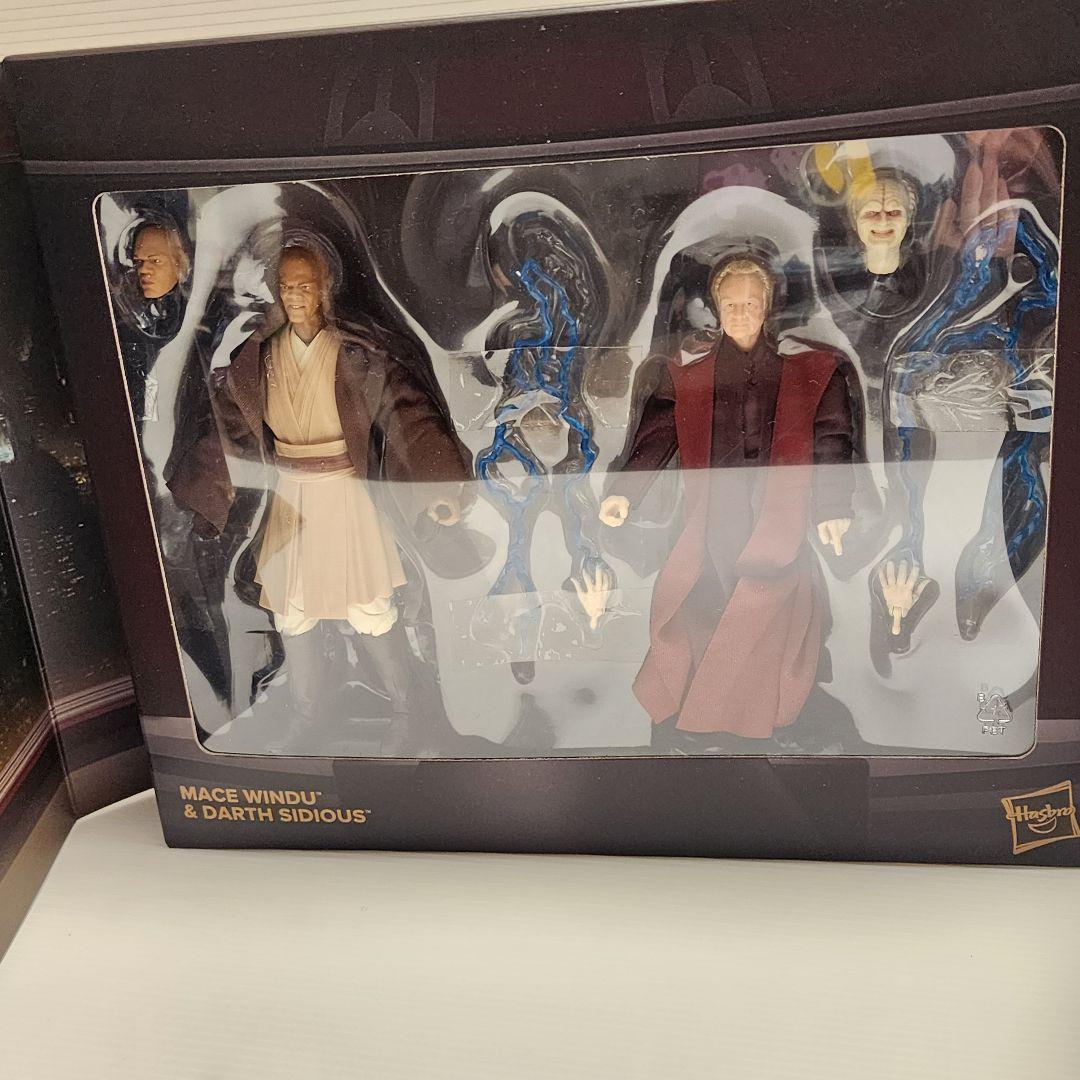 スター・ウォーズ ブラックシリーズ メイス・ウィンドゥ & パルパティーン