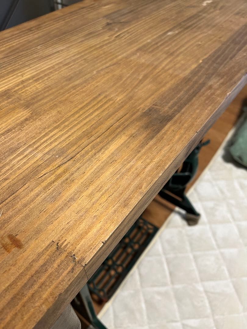 BROTHER アンティーク ミシン台 テーブル 作業台