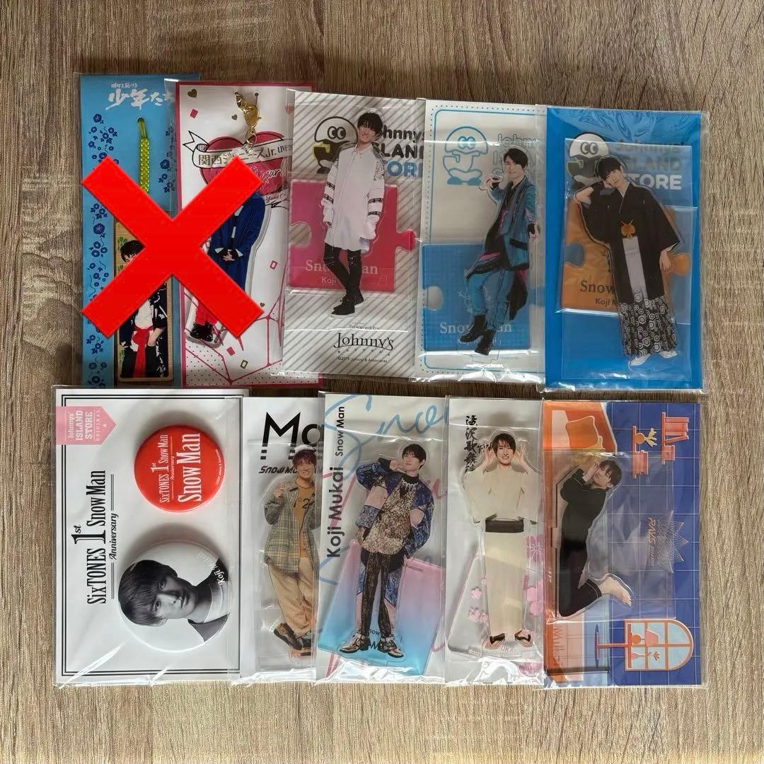 Man 向井康二 アクスタ 缶バッジ