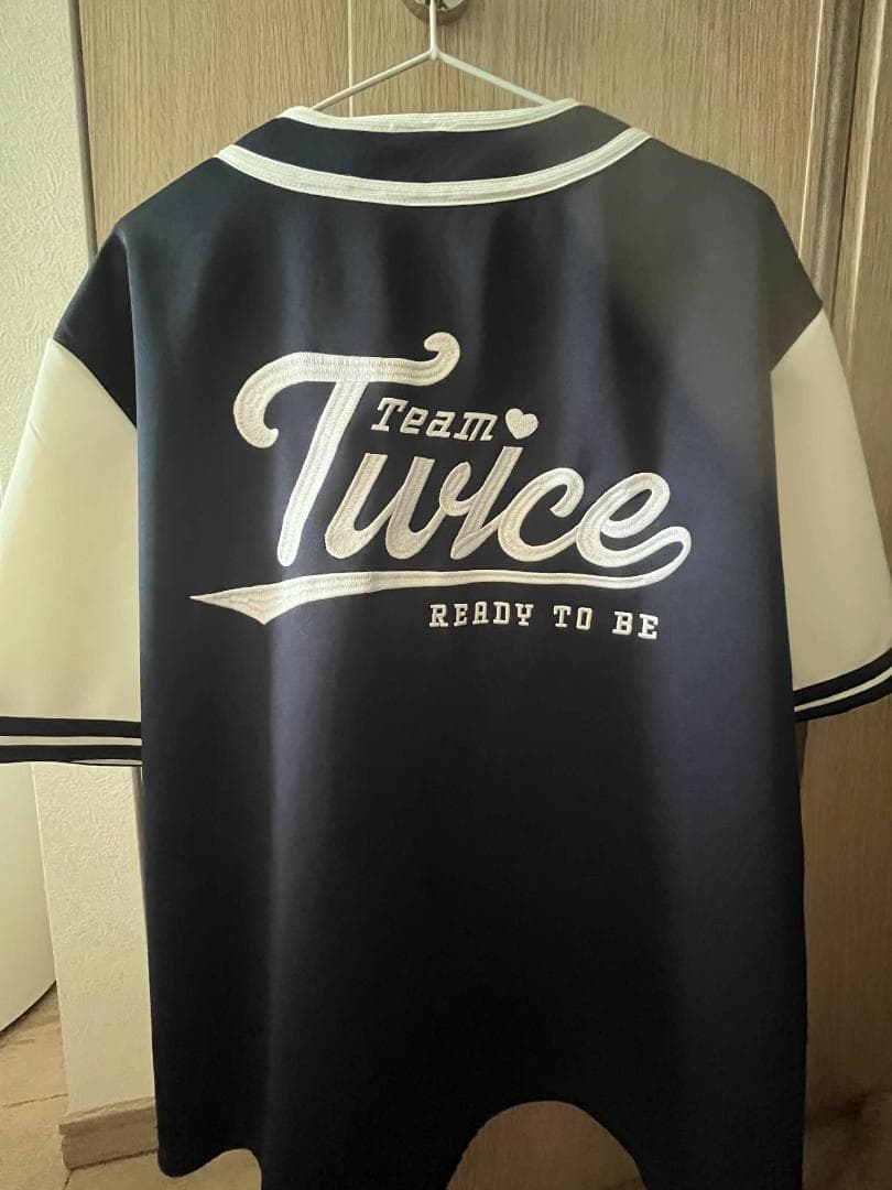 TWICE サナ READY TO BE ユニフォームTシャツ