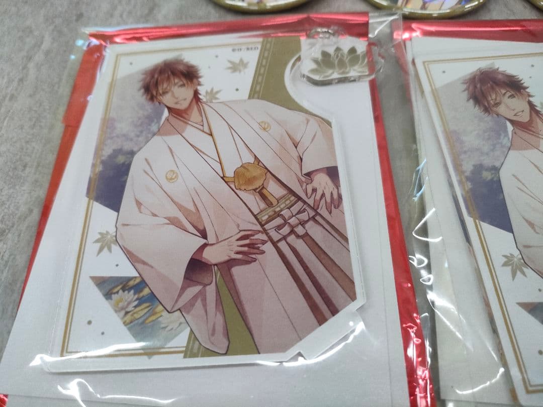 ビルシャナ戦姫　忠信　缶バッジ/アクスタ　まとめ