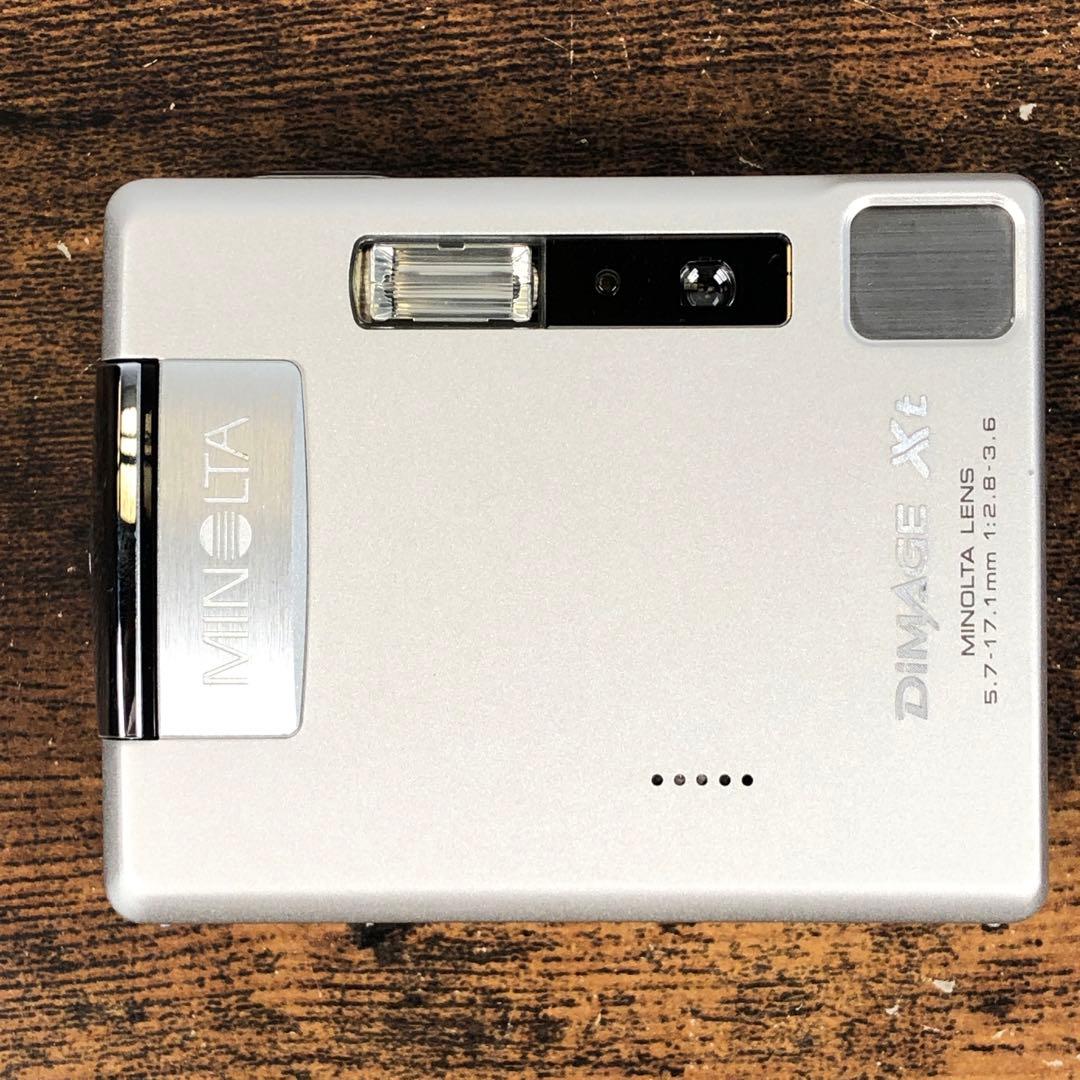 動作確認済 KONICA MINOLTA DiMAGE Xt シルバー