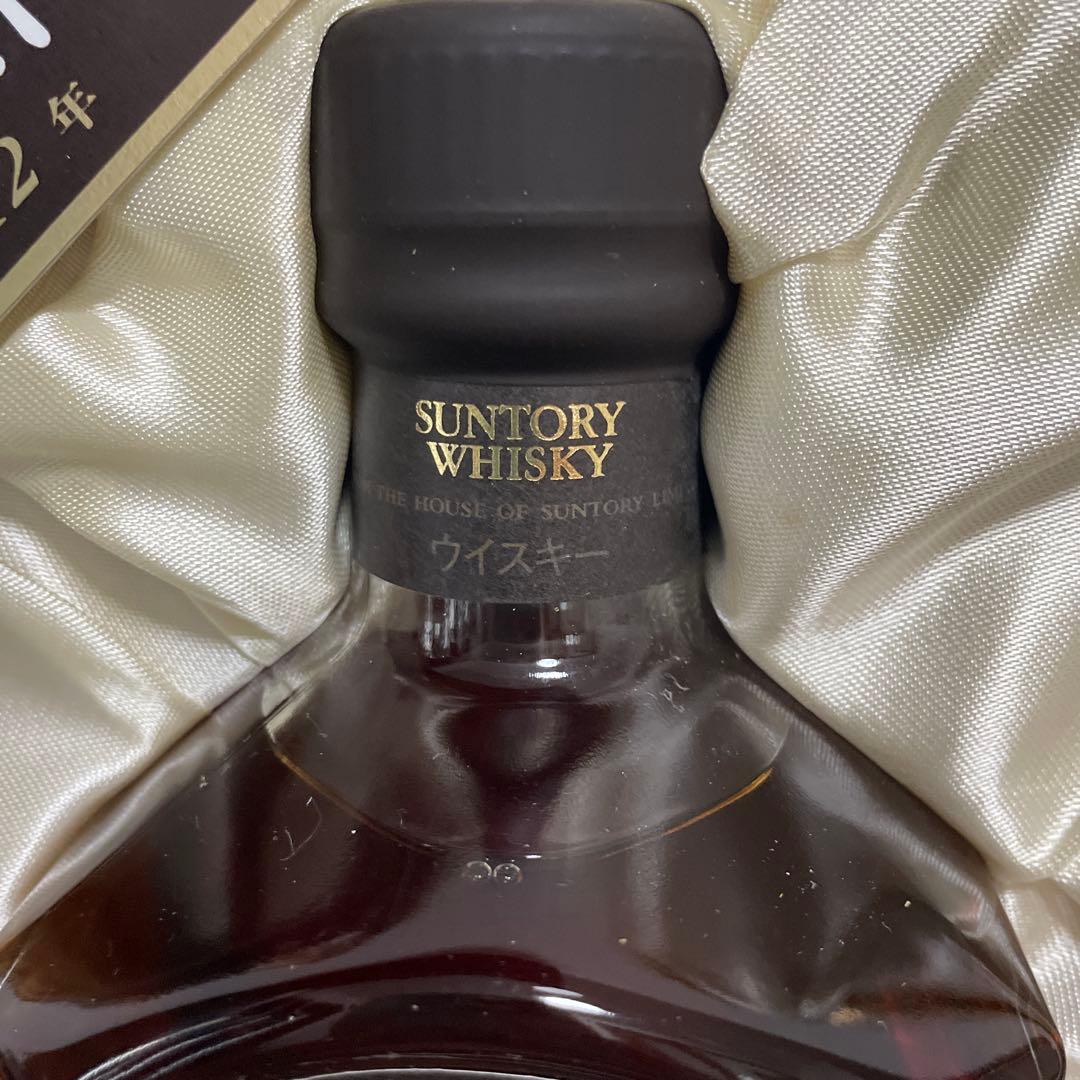 古酒　サントリー　ウイスキー　クレスト　12年　未開栓