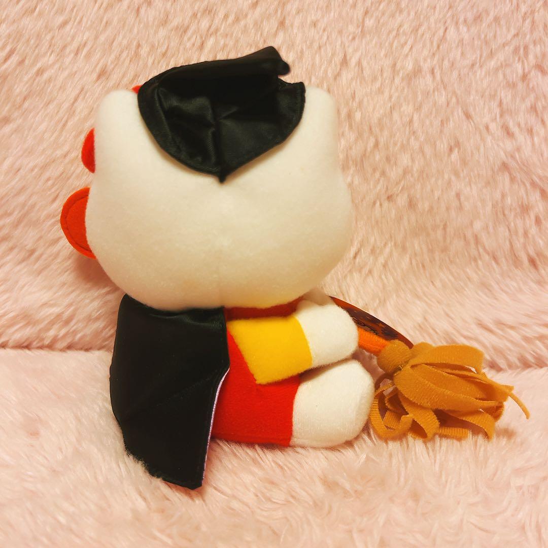 希少レア　ハローキティ　マスコット　ハロウィン　魔女　ホウキ　USA 2002