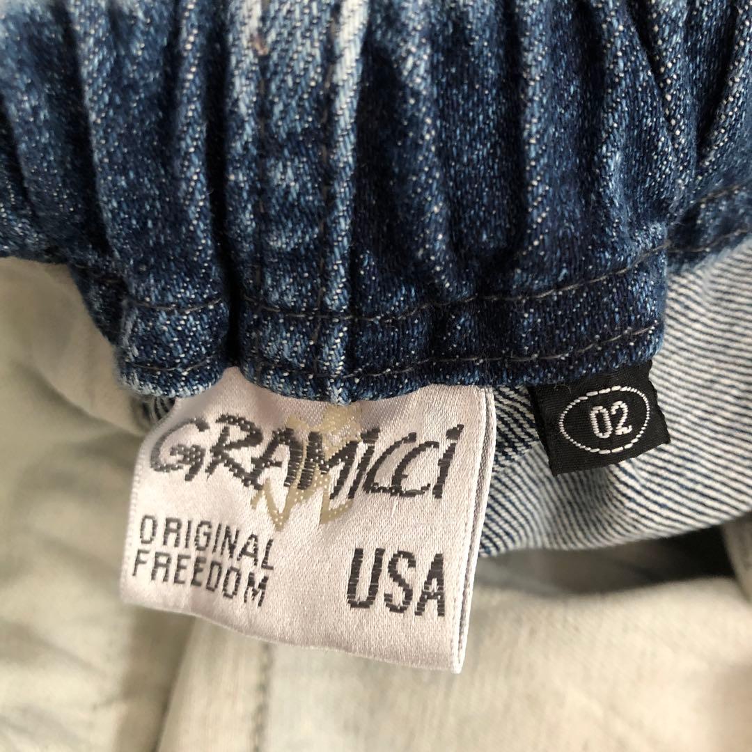 デニムダンガリー　グラミチ　コラボジーンズ