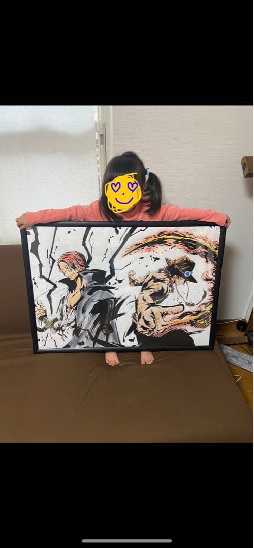 ワンピース　デジタルアート　A1