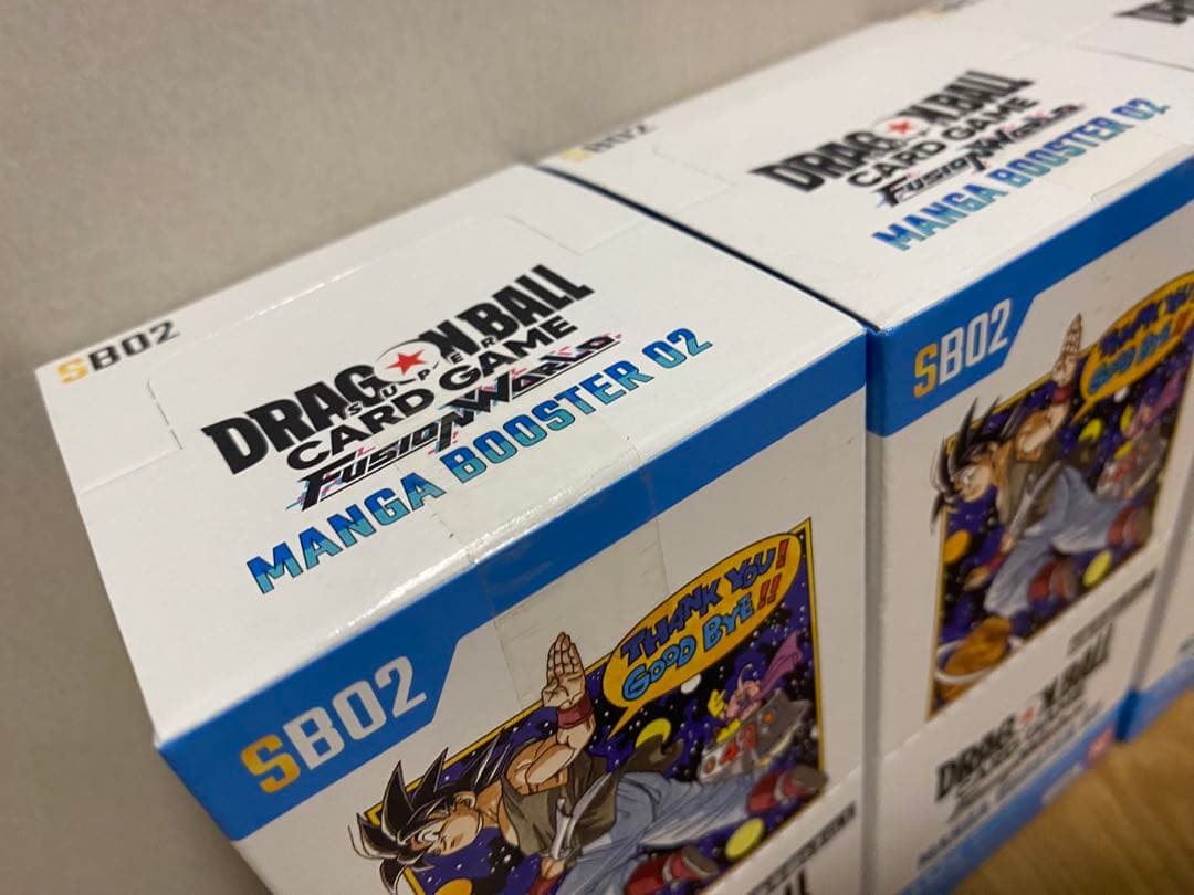 ドラゴンボール マンガブースター02 3個セット テープ付き