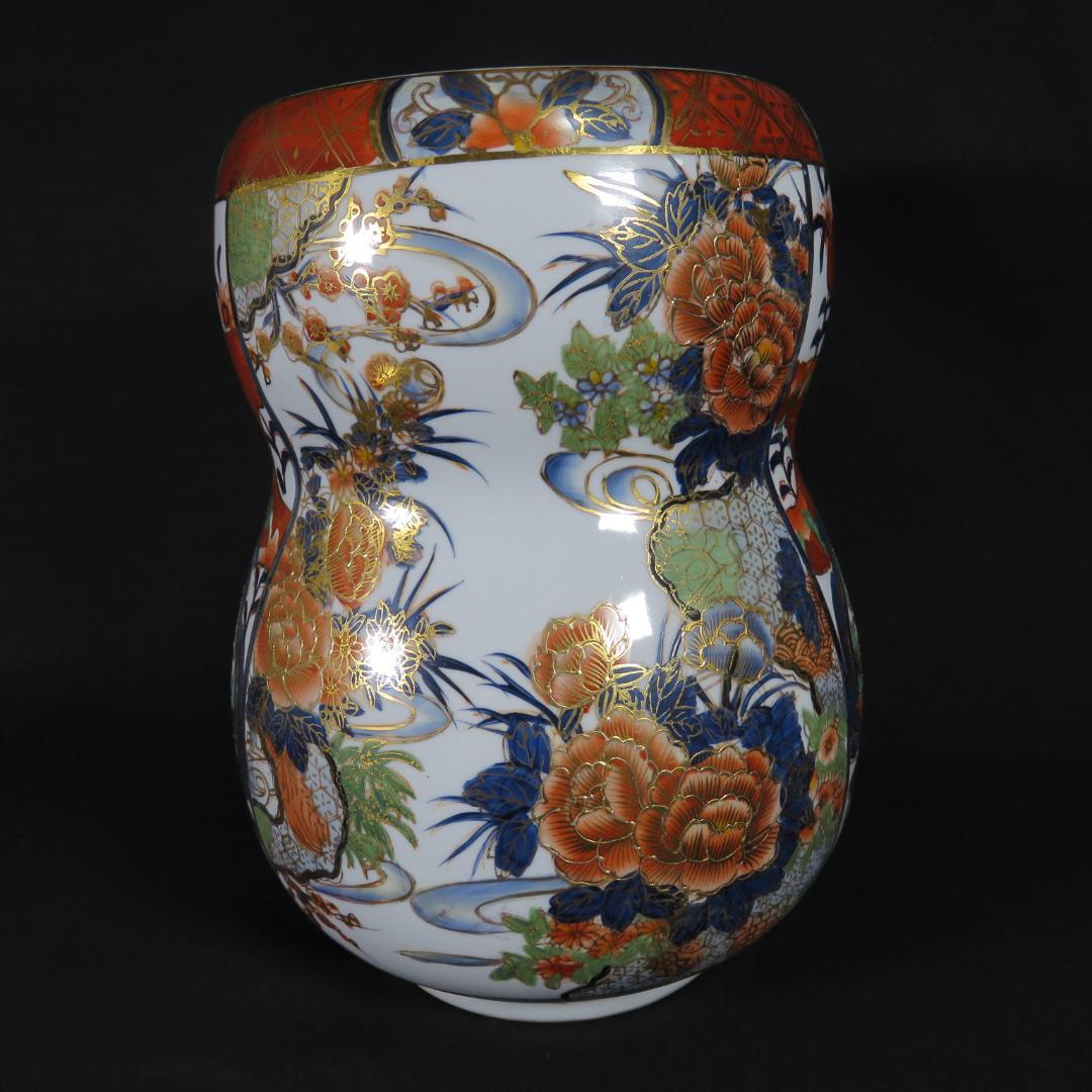 水注 茶道具 茶器 色絵 金彩 兎 瓢箪型 豪華賢覧 煌びやか