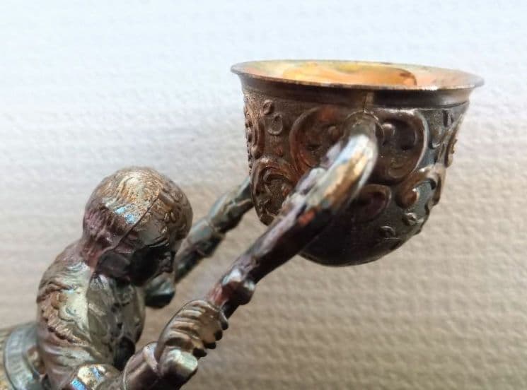 入手難 アンティーク　ウェディング ワガーカップ